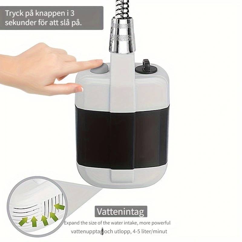 PortaWash™ | Portabel Vattenpump 4-i-1 kit