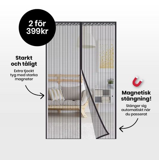 MagScreen™ | Magnetiskt myggnät (premium)